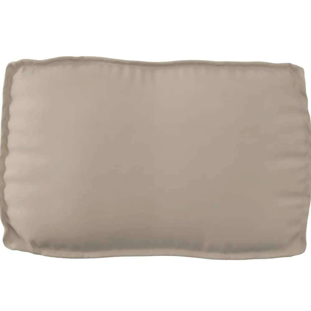 vidaXL Juego de Cojines para Palets 2 pcs Tela Oxford Taupé Clearance