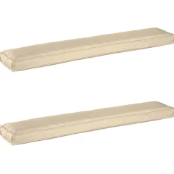 vidaXL Decoración-Juego de Cojines para Palets 2 pcs 200 x 40 x 8 cm