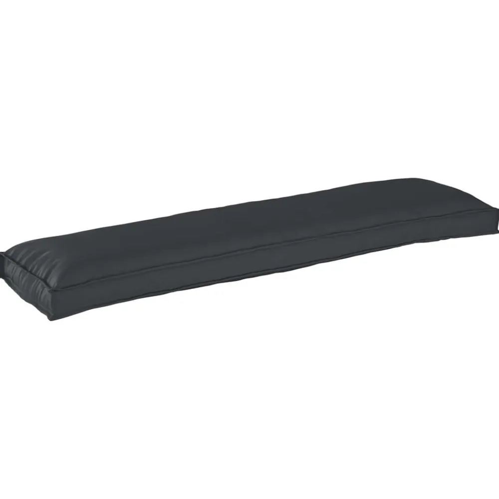 vidaXL Juego de Cojines para Palets 2 pcs 150 x 40 x 8 cm Negro Online