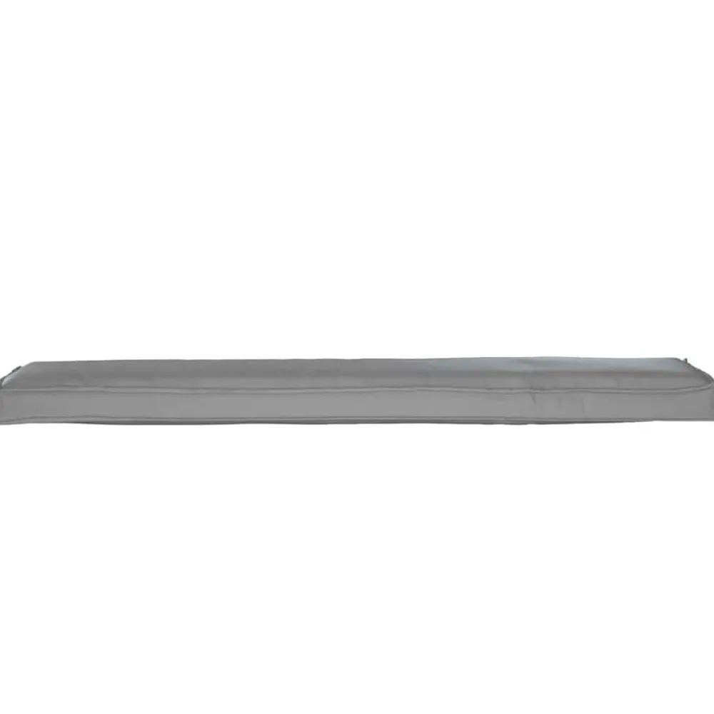vidaXL Juego de Cojines para Palets 2 pcs 180 x 40 x 8 cm Gris Outlet