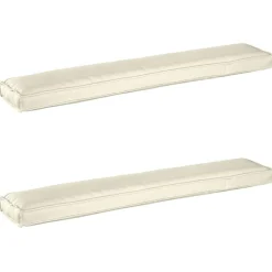 vidaXL Decoración-Juego de Cojines para Palets 2 pcs 200 x 40 x 8 cm