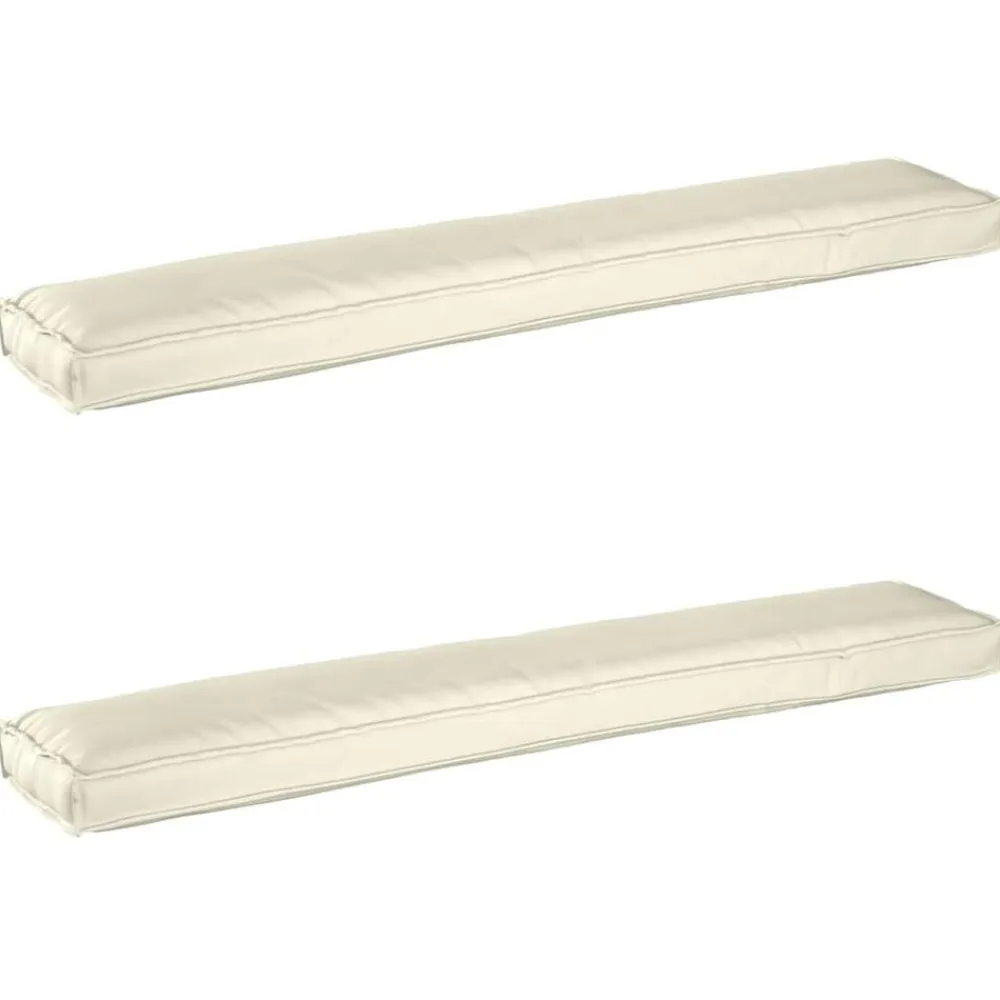 vidaXL Decoración-Juego de Cojines para Palets 2 pcs 200 x 40 x 8 cm