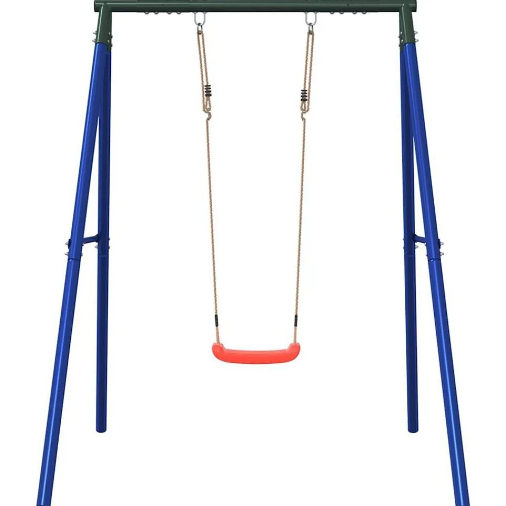 vidaXL Estructuras Para Juegos Al Aire Libre-Juego de columpios de exterior con un columpio