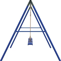 vidaXL Estructuras Para Juegos Al Aire Libre-Juego de columpios de exterior con 3 columpios