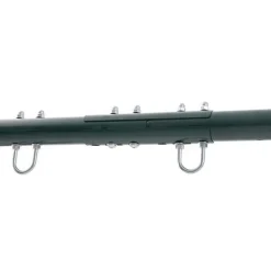 vidaXL Juego de columpios de exterior con columpio y cuerda de discos Azul Discount