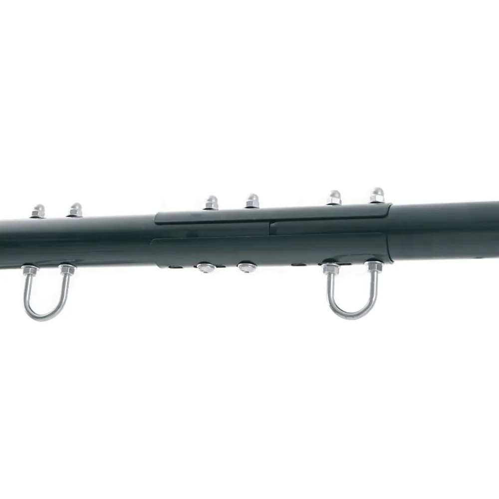 vidaXL Juego de columpios de exterior con 4 columpios Azul Discount