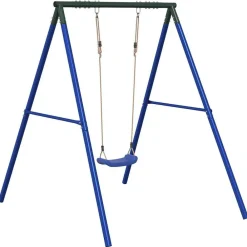 vidaXL Estructuras Para Juegos Al Aire Libre-Juego de columpios de exterior con un columpio