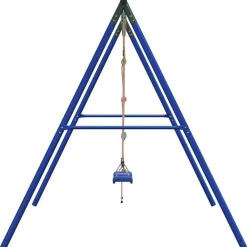 vidaXL Estructuras Para Juegos Al Aire Libre-Juego de columpios de exterior con columpio y escalera