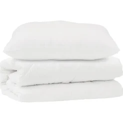 vidaXL Ropa De Casa-Juego de Edredón con almohada 2 pcs Microfibra