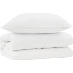 vidaXL Ropa De Casa-Juego de Edredón con almohada 2 pcs Microfibra