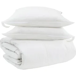 vidaXL Juego de Edredón con almohada 3 pcs Pluma de pato Online
