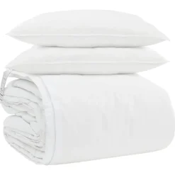 vidaXL Juego de Edredón con almohada 3 pcs Pluma de pato Online
