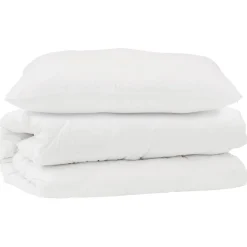 vidaXL Ropa De Casa-Juego de Edredón con almohada 2 pcs Microfibra