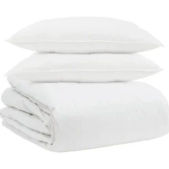 vidaXL Ropa De Casa-Juego de Edredón con almohada 3 pcs Pluma de pato