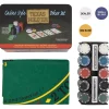 vidaXL Juegos-Juego de fichas de póker 200 piezas 4 g