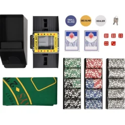 vidaXL Juego de fichas de póker 300 piezas 11,5 g Discount