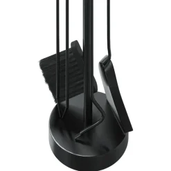 vidaXL Juego de herramientas para chimenea de 5 piezas, 18 x 66 cm, acero New