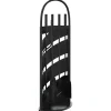vidaXL Juego de herramientas para chimenea de 5 piezas, 23 x 15 x 66 cm, acero Clearance