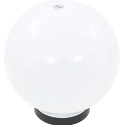 vidaXL Iluminación-Juego de lámparas de bola LED 2 piezas esféricas 20 cm PMMA