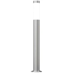 vidaXL Juego de lámparas de jardín 3 pzas acero inoxidable impermeable Online