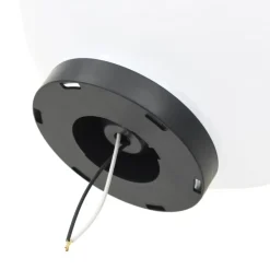 vidaXL Iluminación-Juego de lámparas de bola LED 3 pzas esféricas 20/30/40 cm PMMA