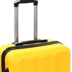 vidaXL Maletas Y Bolsos De Viaje-Juego de maletas rígidas con ruedas trolley ABS