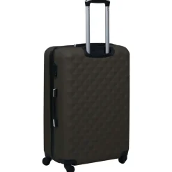 vidaXL Juego de maletas rígidas con ruedas 3 piezas ABS gris Antracita New
