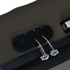 vidaXL Juego de maletas rígidas con ruedas 3 piezas ABS gris Antracita New
