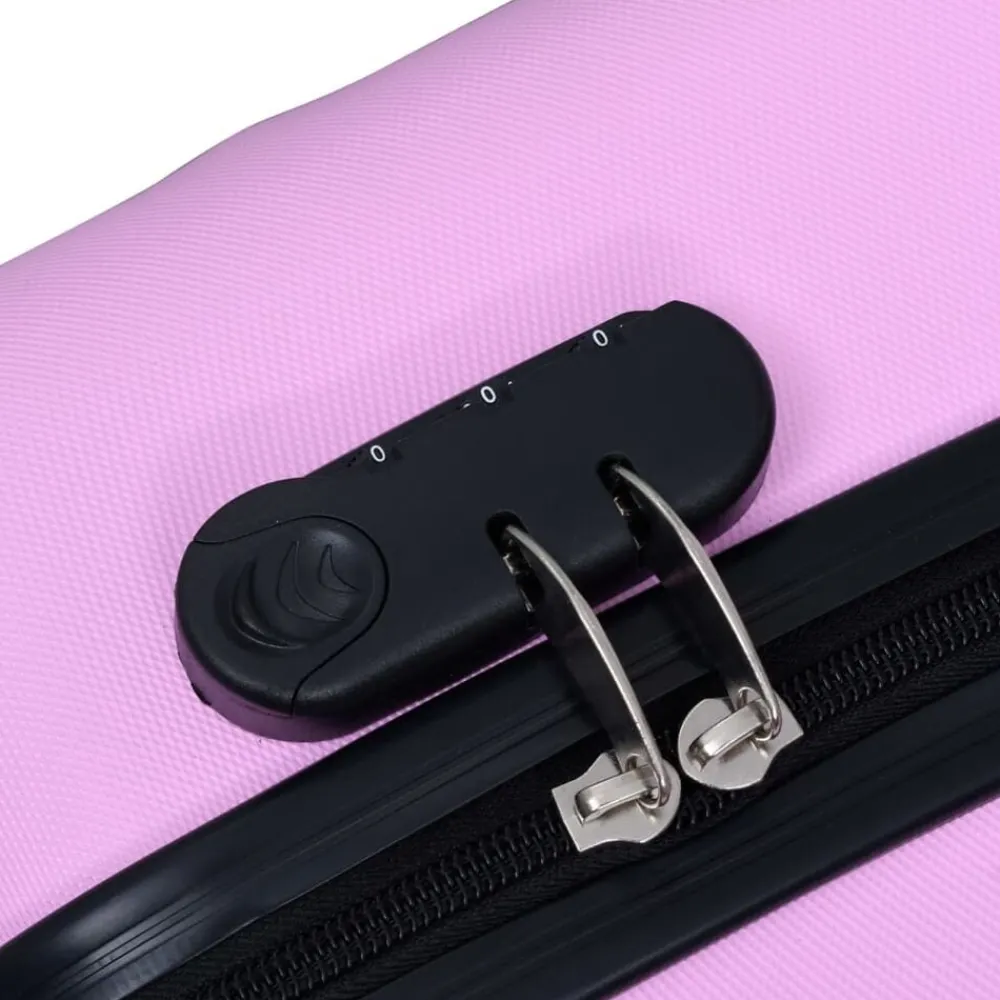 vidaXL Maletas Y Bolsos De Viaje-Juego de maletas rígidas con ruedas 2 piezas ABS