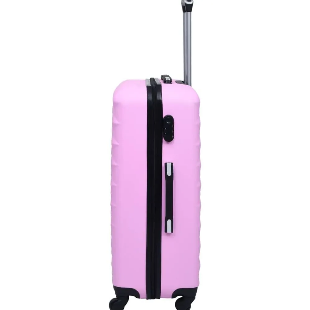 vidaXL Maletas Y Bolsos De Viaje-Juego de maletas rígidas con ruedas 2 piezas ABS