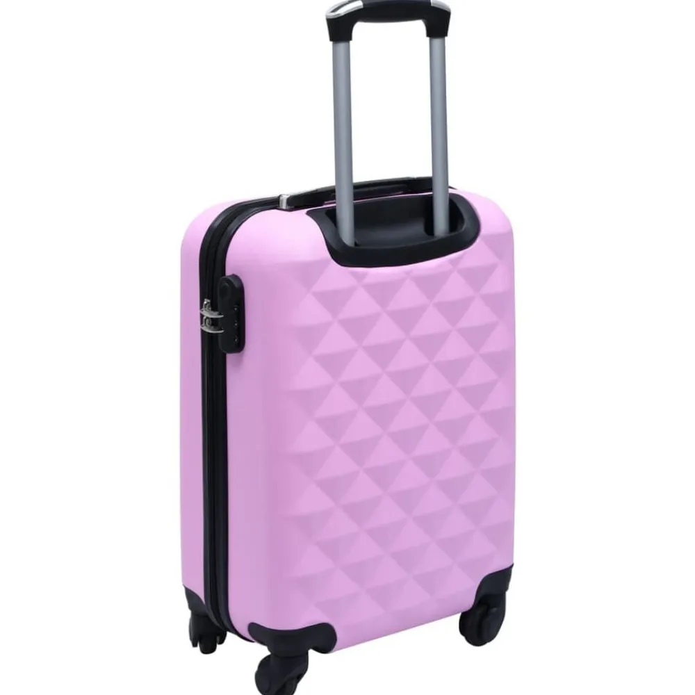 vidaXL Maletas Y Bolsos De Viaje-Juego de maletas rígidas con ruedas 2 piezas ABS