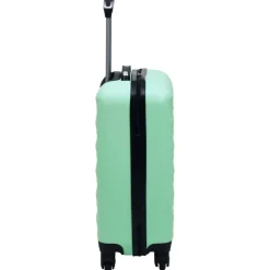 vidaXL Maletas Y Bolsos De Viaje-Juego de maletas rígidas con ruedas 2 piezas ABS verde