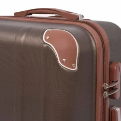 vidaXL Maletas Y Bolsos De Viaje-Juego de maletas rígidas 4 unidades