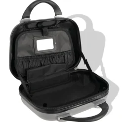 vidaXL Maletas Y Bolsos De Viaje-Juego de maletas rígidas cuatro unidades plata