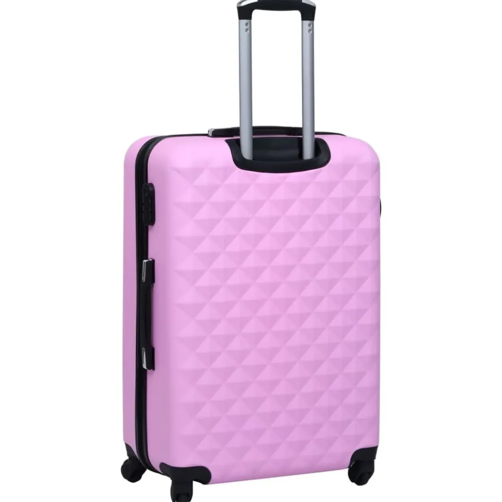 vidaXL Maletas Y Bolsos De Viaje-Juego de maletas rígidas 3 piezas ABS