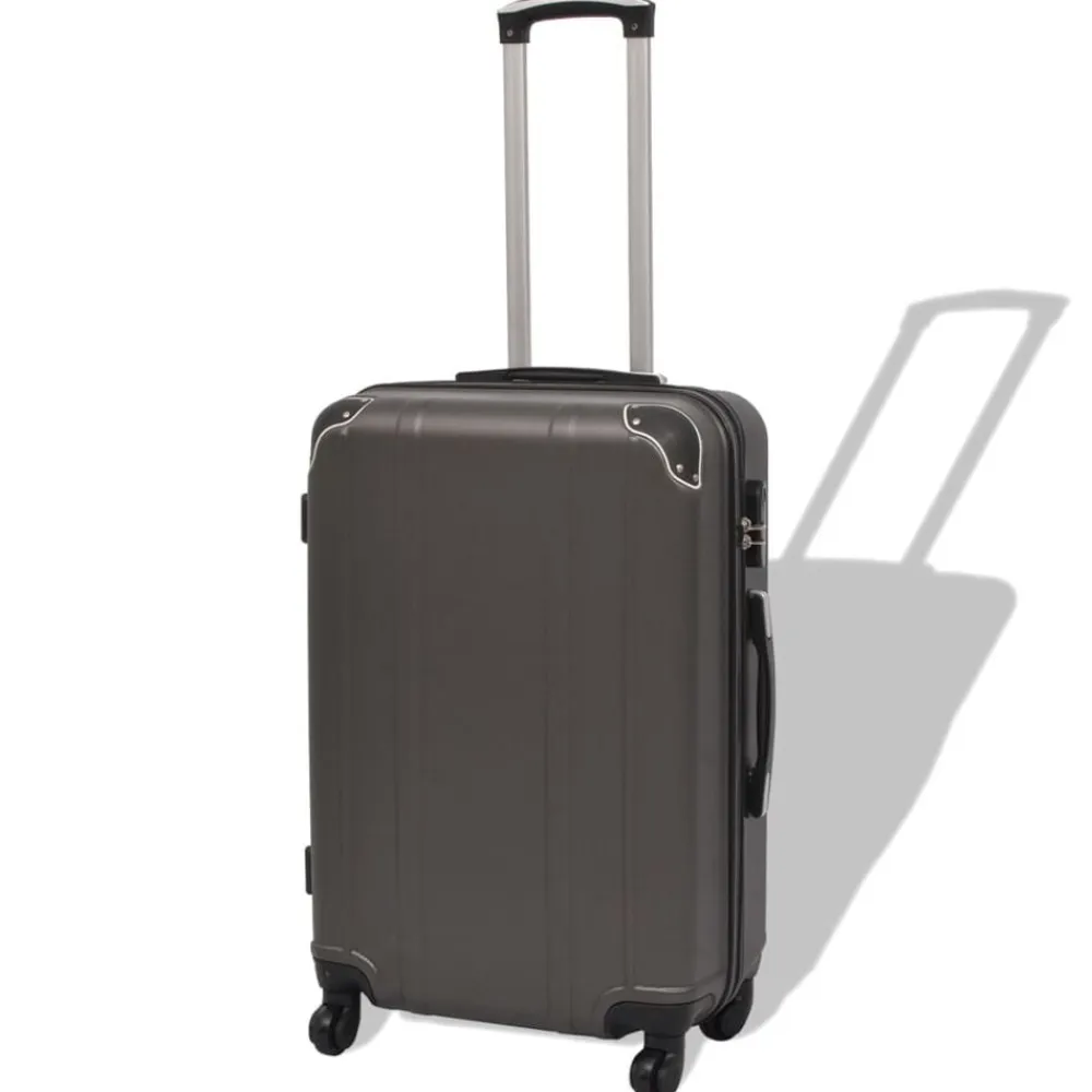 vidaXL Maletas Y Bolsos De Viaje-Juego de maletas rígidas cuatro unidades