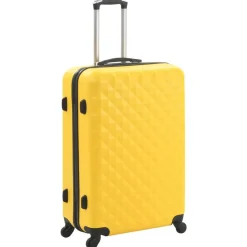 vidaXL Maletas Y Bolsos De Viaje-Juego de maletas rígidas con ruedas trolley 3 pzas ABS