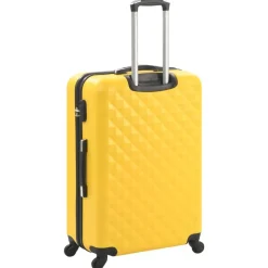 vidaXL Maletas Y Bolsos De Viaje-Juego de maletas rígidas con ruedas trolley 3 pzas ABS