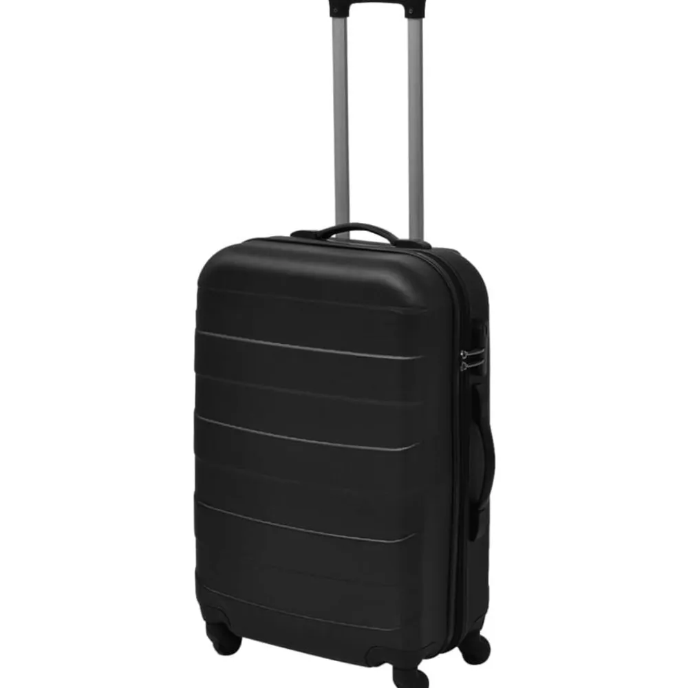 vidaXL Maletas Y Bolsos De Viaje-Juego de maletas trolley rígidas 3 piezas 45,5/55/66 cm