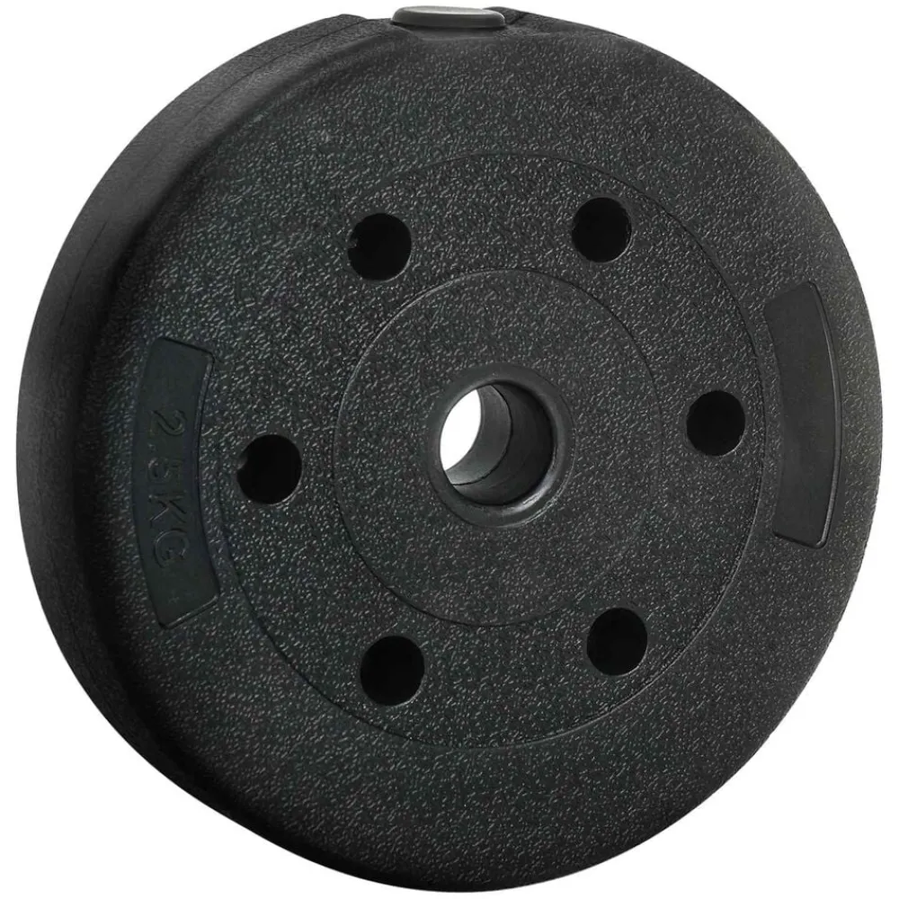 vidaXL Juego de Mancuernas 4 en 1 30kg Negro y rojo Negro con rojo Hot