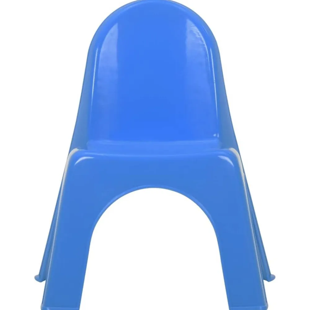 Niños vidaXL Mobiliario Para Bebés Y Niños Pequeños-Juego de mesa y sillas para niños PP