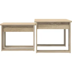 vidaXL Mesas-Juego de Mesas de Centro 2 pcs