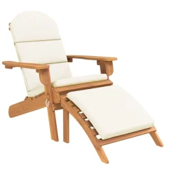 vidaXL Muebles De Jardín-Juego de muebles de jardín Adirondack 3 piezas madera acacia