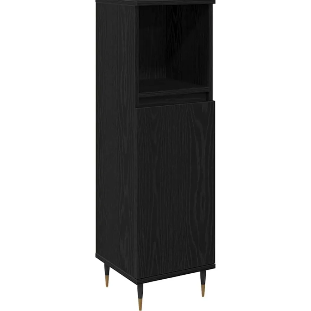 vidaXL Conjuntos De Muebles-Juego de muebles de baño 3 pcs 30 x 30 x 190 cm