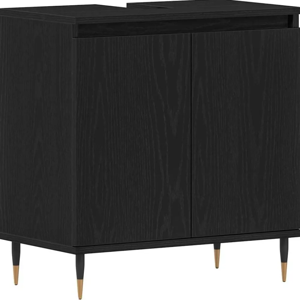 vidaXL Conjuntos De Muebles-Juego de muebles de baño 3 pcs 30 x 30 x 190 cm