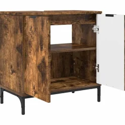 vidaXL Conjuntos De Muebles-Juego de muebles de baño con cajón 2 pcs