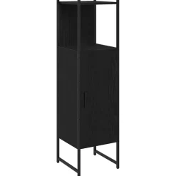 vidaXL Armarios Y Almacenamiento-Juego de muebles de baño 33 x 33 x 120,5 cm