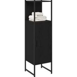 vidaXL Armarios Y Almacenamiento-Juego de muebles de baño 33 x 33 x 120,5 cm