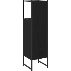 vidaXL Armarios Y Almacenamiento-Juego de muebles de baño 33 x 33 x 120,5 cm