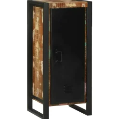 vidaXL Juego de muebles de baño 2 pcs Madera sólida recuperada New